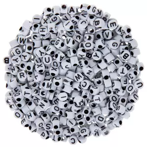 Number Beads: Sold by Number, Set of 25, 7mm, Acrylic Number Bead, Number  Sign, Numeral Bead, Counting Bead,1,2,3,4, Hashtag Bead 