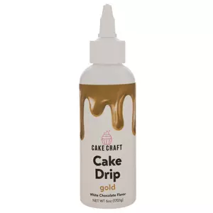 Gold Cake Craft Cake Drip
