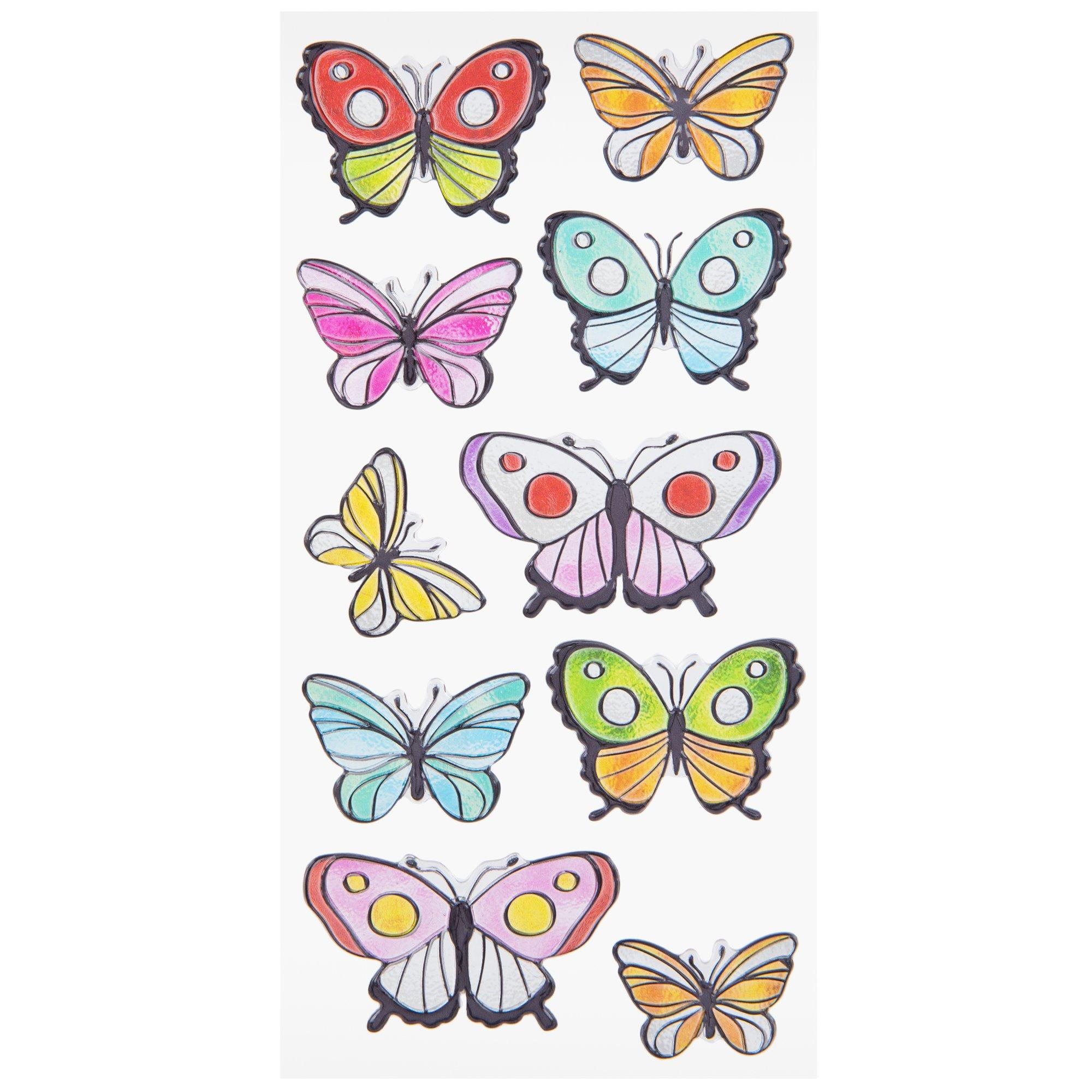 Butterfly Stickers Hobby Lobby 2255099