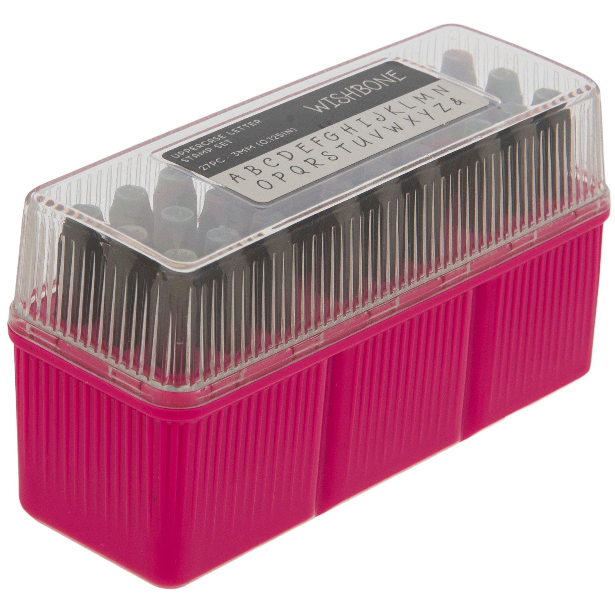 Wishbone Uppercase Letter Metal Stamps Hobby Lobby 2255818