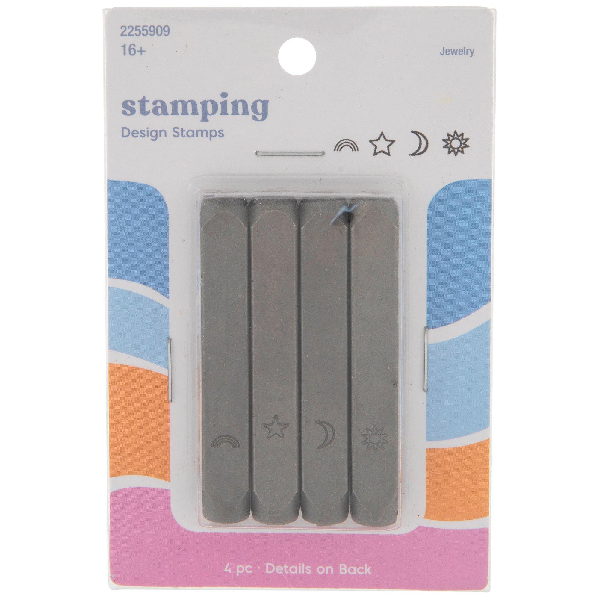 Slate Lowercase Letter Metal Stamps