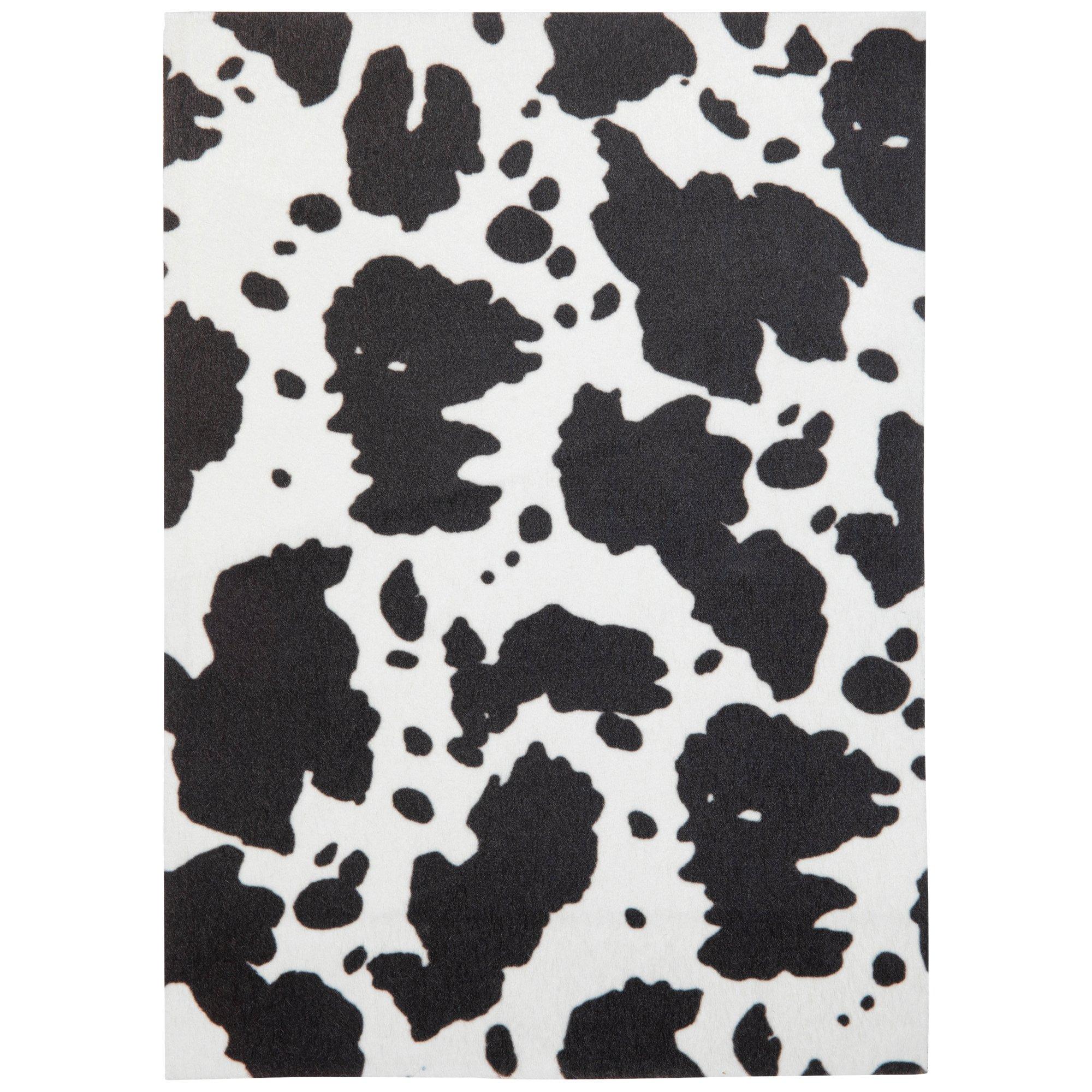 Cow Print Faux Horse Hair Felt Sheet Hobby Lobby 2255966