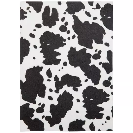 Cow Print Faux Leather Ribbon - 8, Hobby Lobby