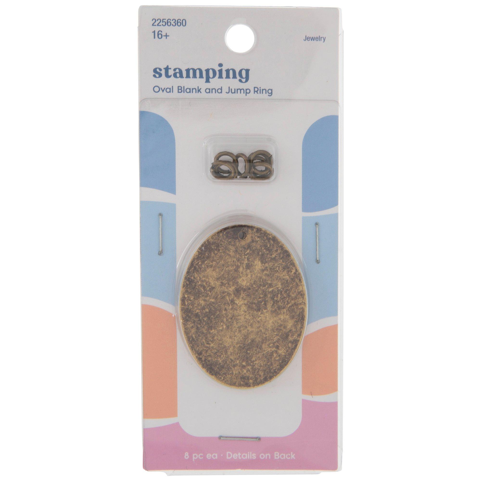 Dog Tag Stamping Blanks & Jump Rings, Hobby Lobby