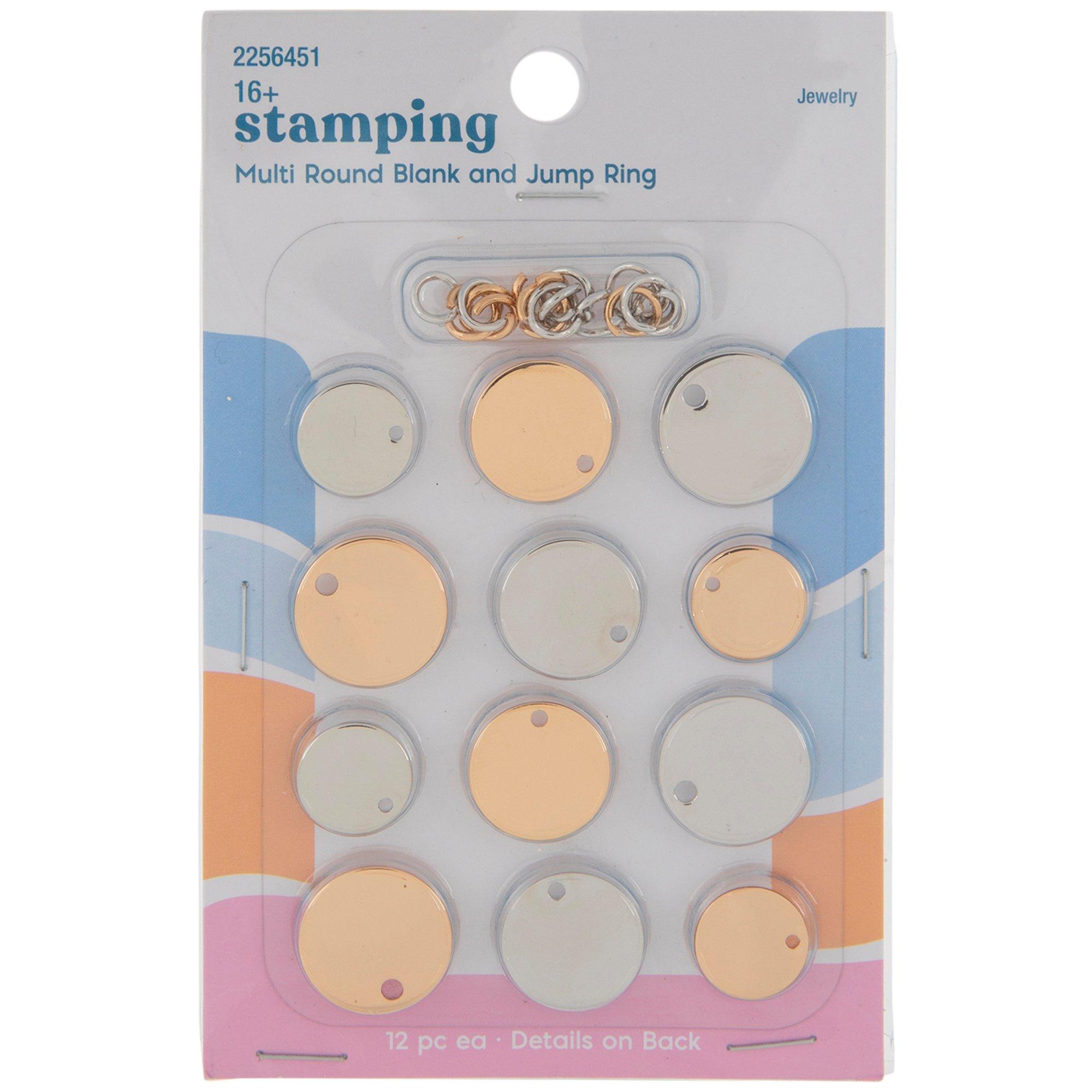 Dog Tag Stamping Blanks & Jump Rings, Hobby Lobby