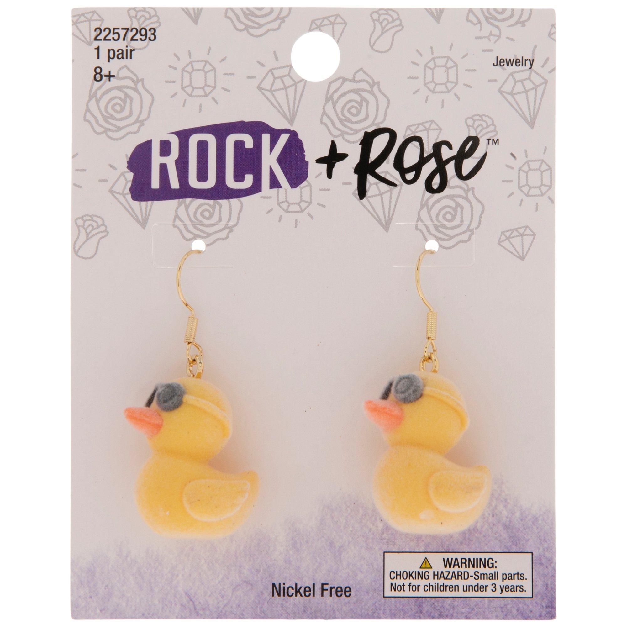 Rubber Duck Earrings
