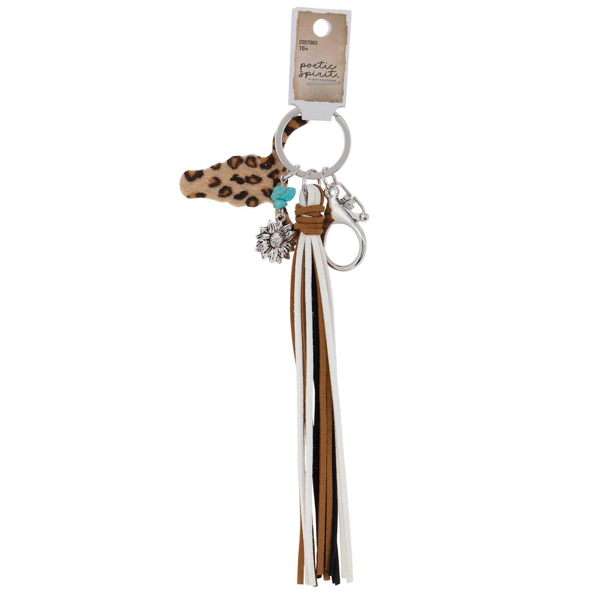 ★HIETA★ Tanny  Blue Leopard Keyring MUSINSA | HIETA Tanny Keyring / Blue Leopard