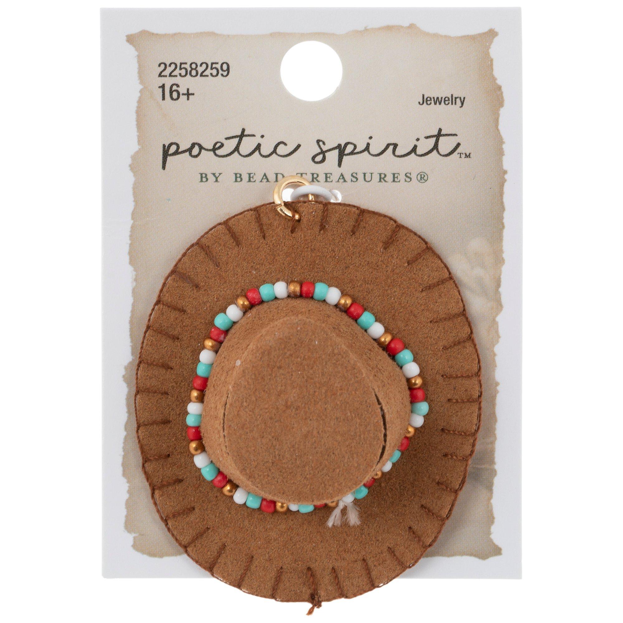 Faux Leather Cowboy Hat Pendant Hobby Lobby 2258259