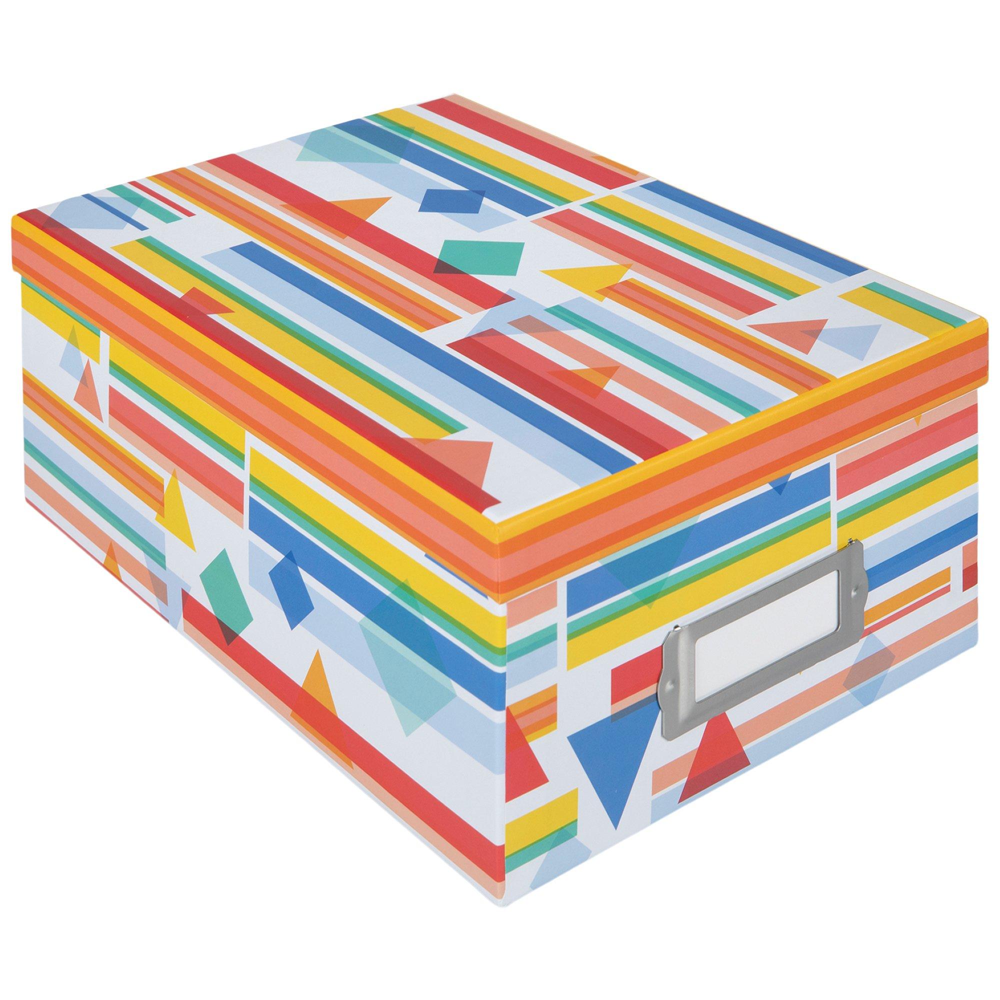 Geometric Shapes Photo Storage Box Hobby Lobby 2259588