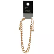 Curb Chain Slider Bracelet