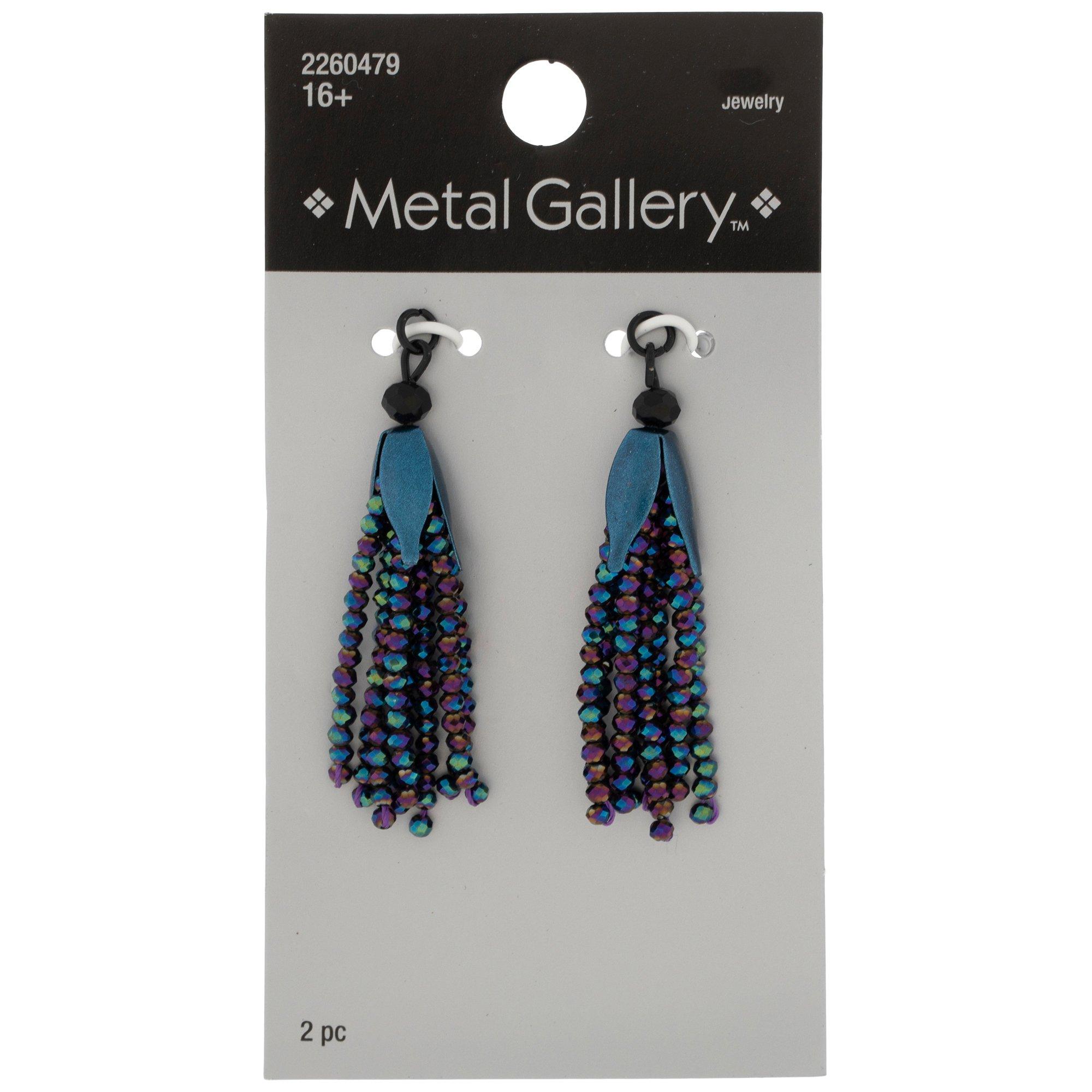 Floral Beaded Tassel Pendants Hobby Lobby 2260479