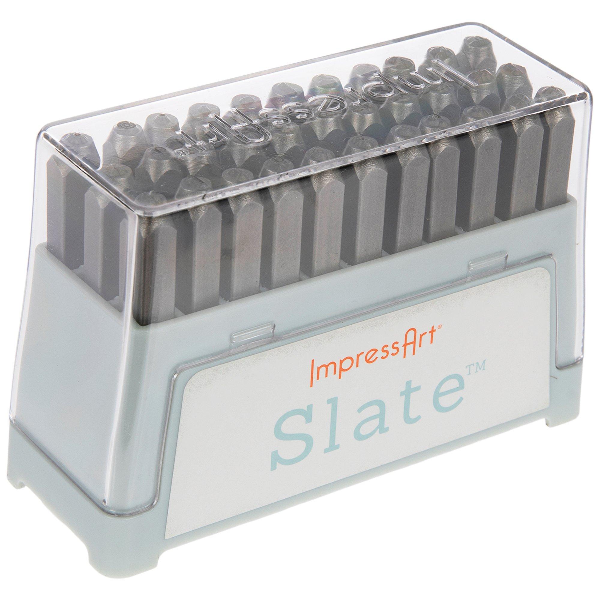 Slate Lowercase Letter Metal Stamps Hobby Lobby 2261006