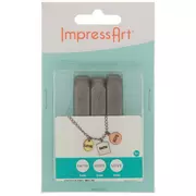 Impress Art® Bracelet Stamp Straight Jig and 4 Bracelet Blanks - JST879