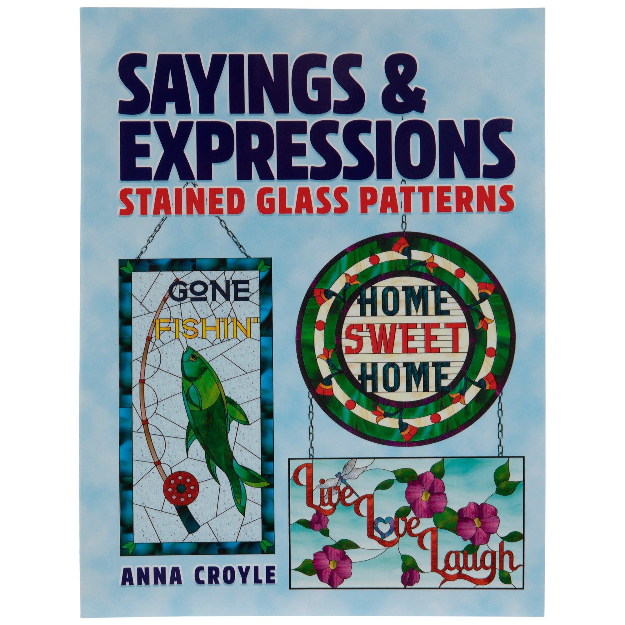 Sayings & Expressions Stained Glass Patterns Hobby Lobby 2261543