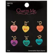 Valentine Heart Charms
