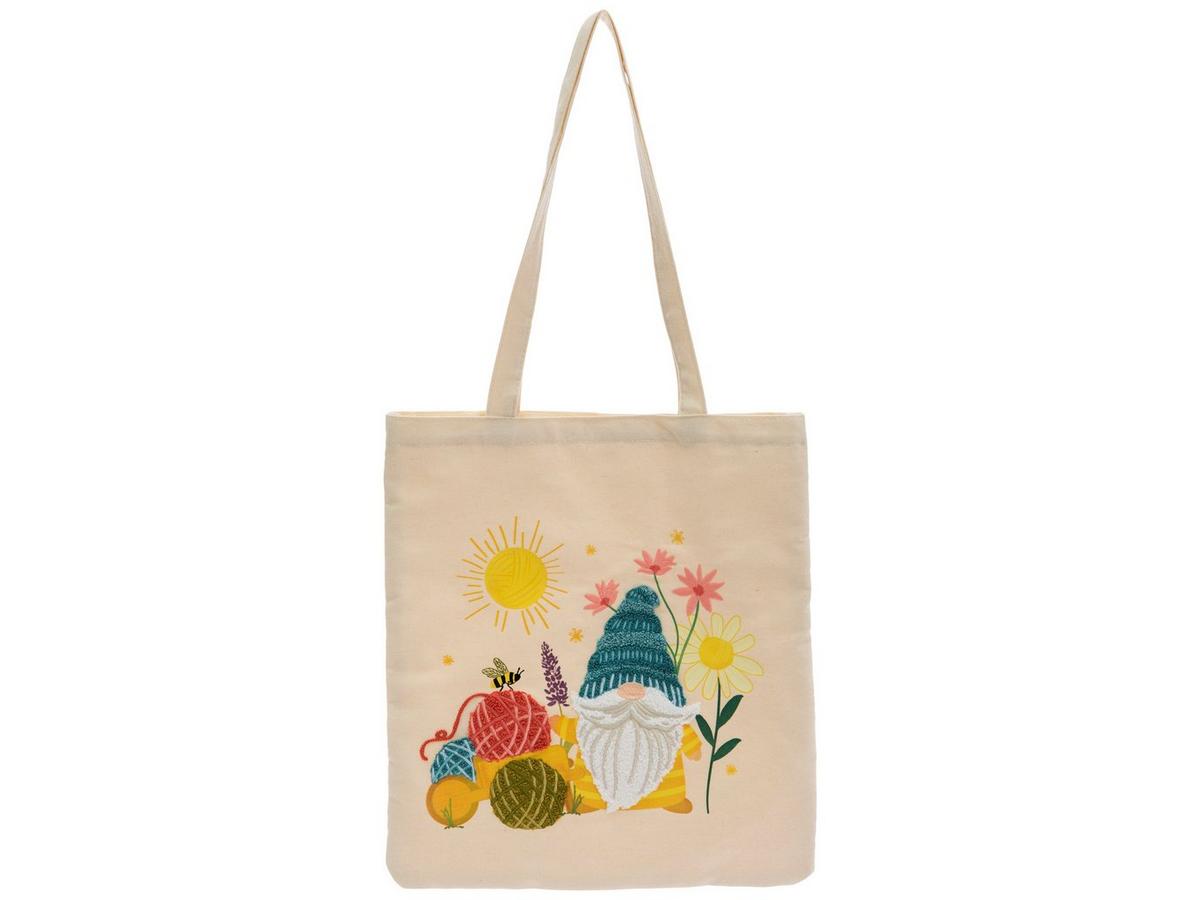 Knitting Gnome Canvas Tote Bag Hobby Lobby 2261824