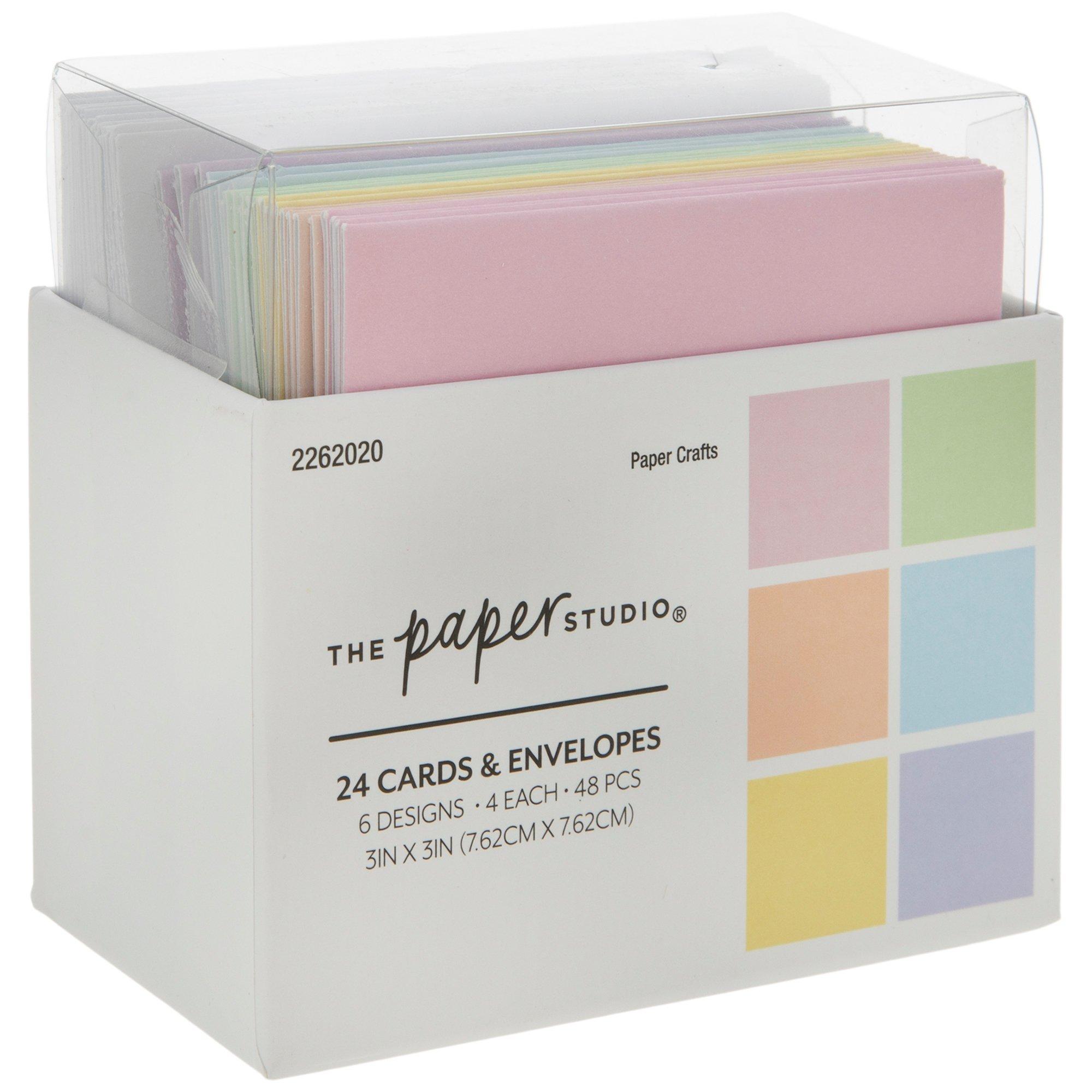 Cards & Envelopes 3" x 3" Hobby Lobby 2262020