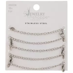 Stainless Steel Rings - Size 8, Hobby Lobby