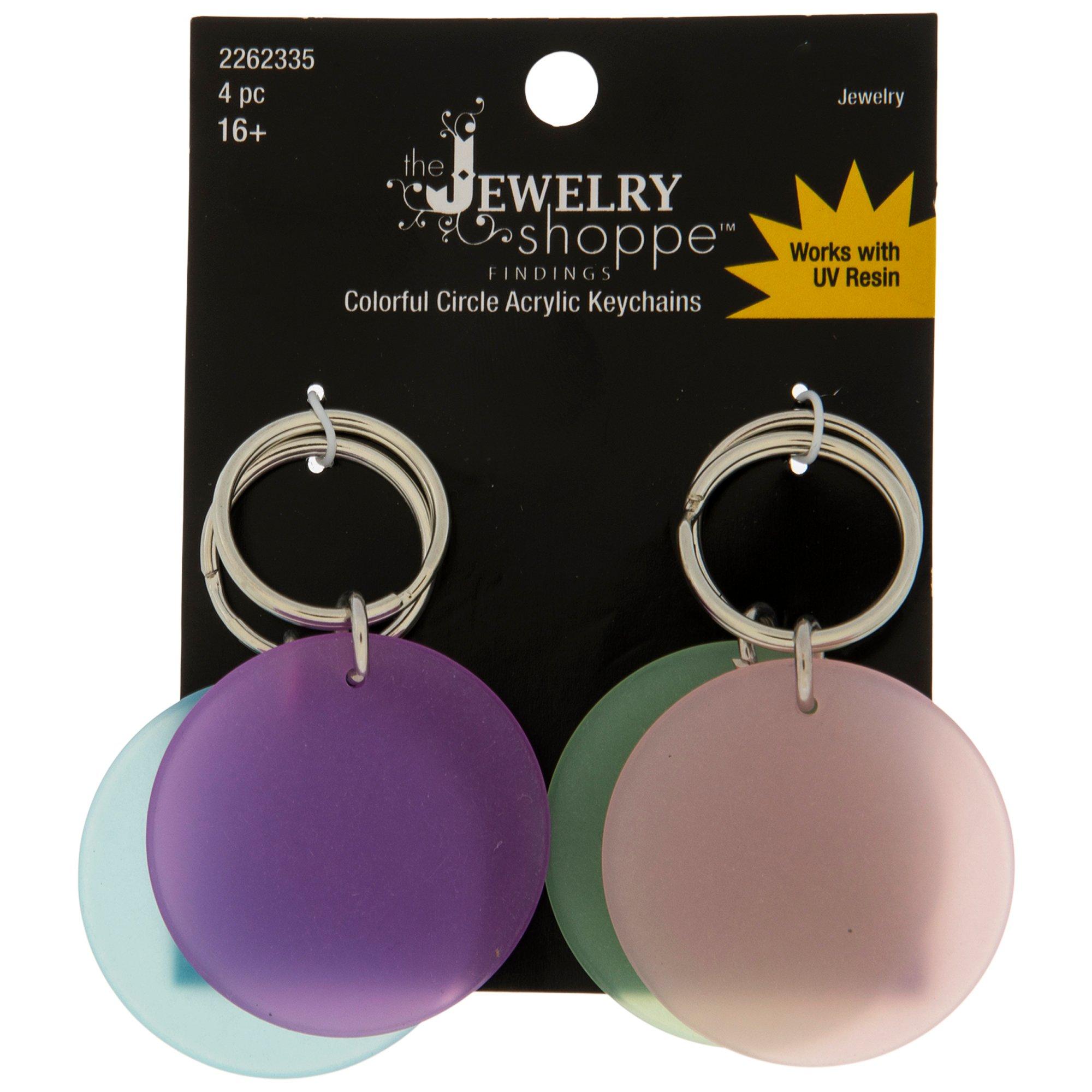 Key Rings With Short Chain - 64mm, Hobby Lobby