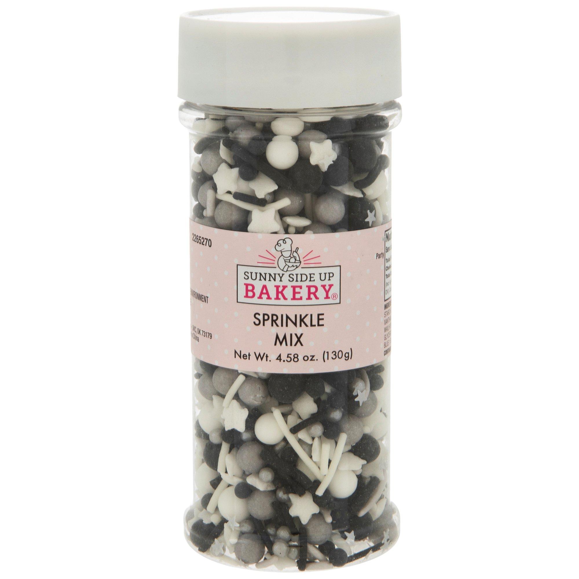 Black, Silver & White Sprinkle Mix Hobby Lobby 2265270