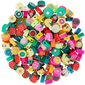 Polymer Clay Tube Beads – The Bead Shop