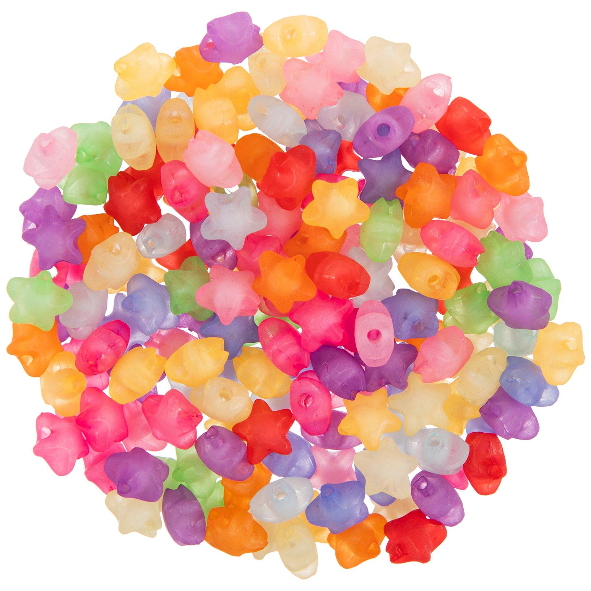 Multi-Color Star Beads, Hobby Lobby