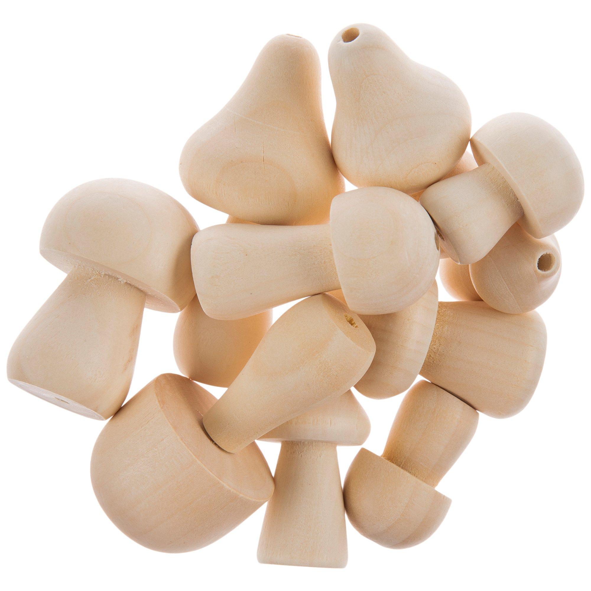 Unique Carved Bone Mushroom Beads ~ 28mm ~ sold individually – XO Gallery