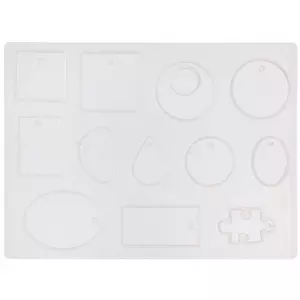Bookmark Resin Mold Kit Resin Bookmark Mold,Rectangle 6grids Silicone  Bookmark Molds For Epoxy Resin,Bookmark Moulds For Resin Casting Jewelry  Keychai