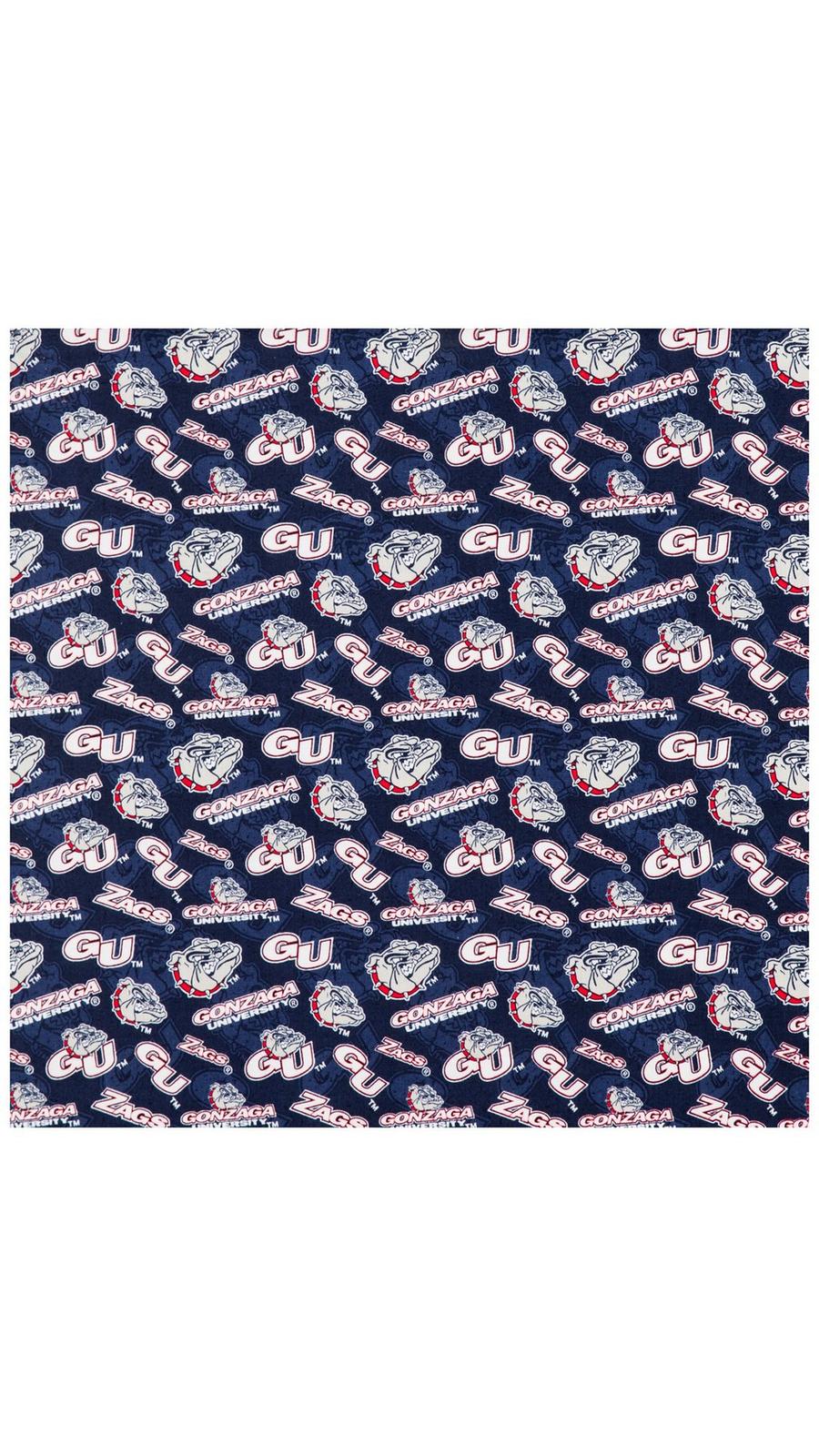 Gonzaga University Allover Collegiate Cotton Fabric | Hobby Lobby