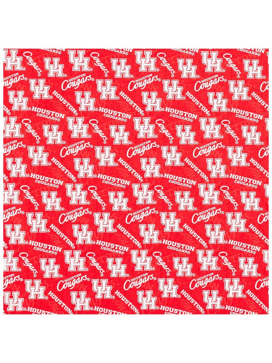 Houston Cougars Allover Collegiate Cotton Fabric | Hobby Lobby