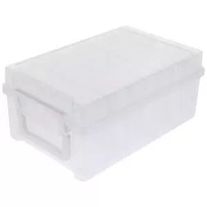 Really Useful Box 17L Plastic Storage Container W/Snap Lid & Clip