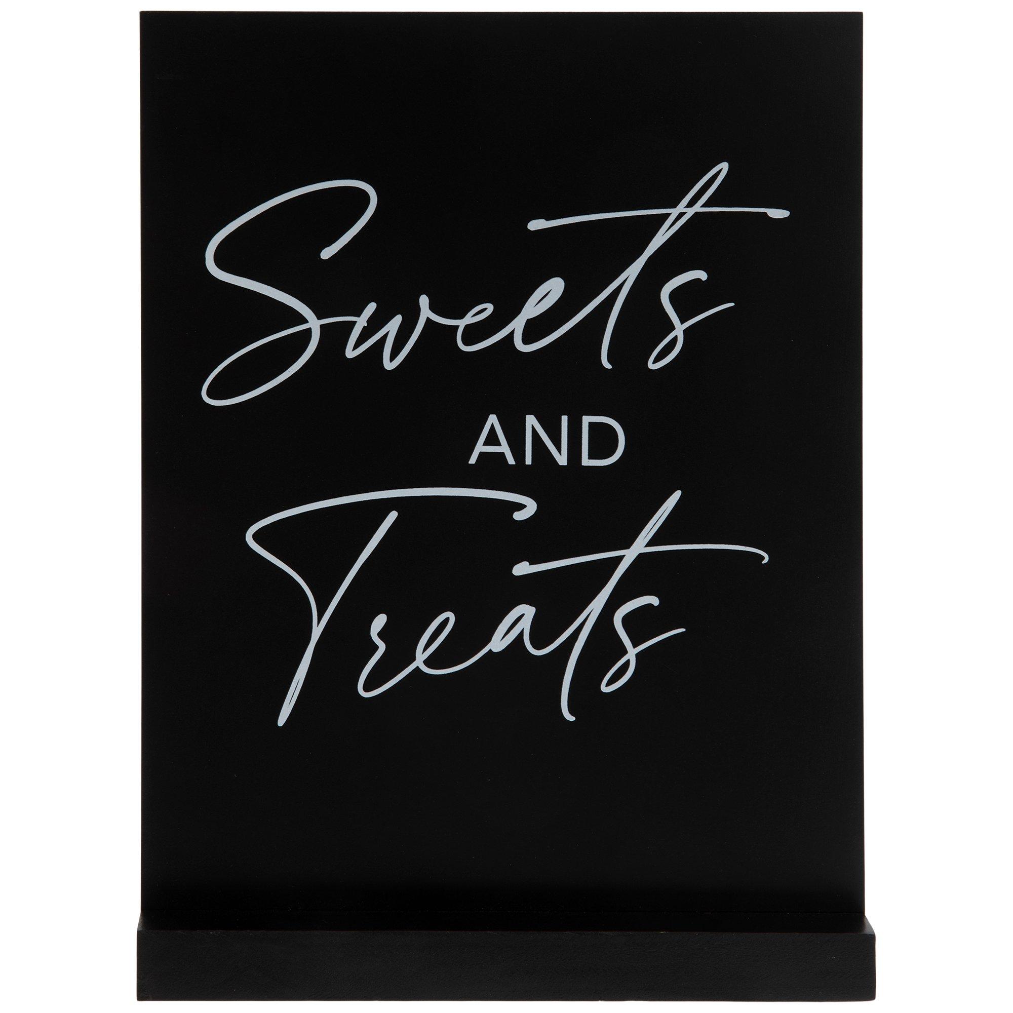 Black Sweets And Treats Wood Sign Hobby Lobby 2266302