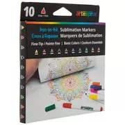 Basic Artesprix Sublimation Markers - 10 Piece Set