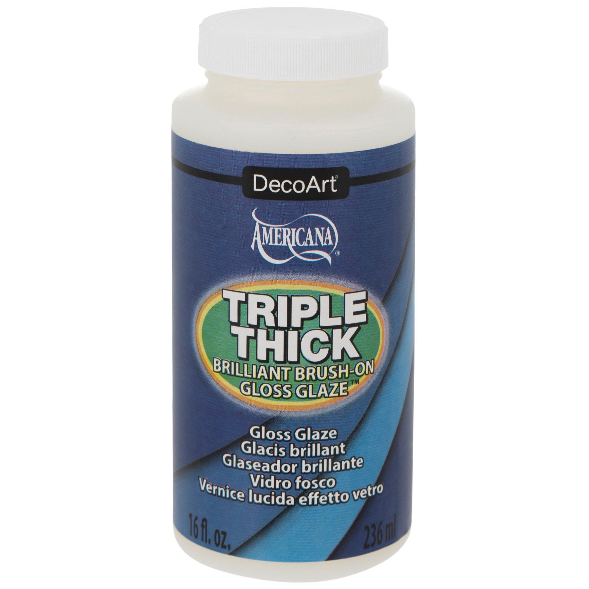 Americana Triple Thick Gloss Glaze 16 Ounces Hobby Lobby 2267367
