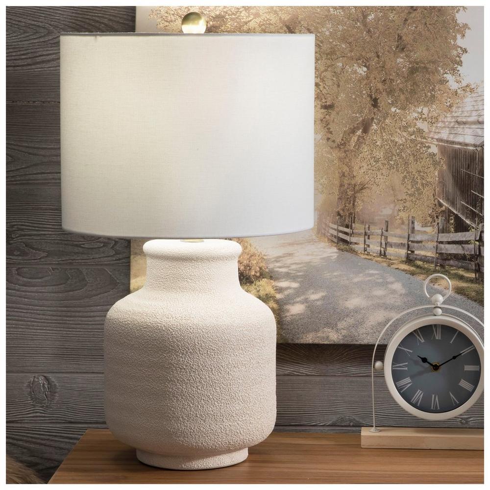 Textured Ceramic Lamp
