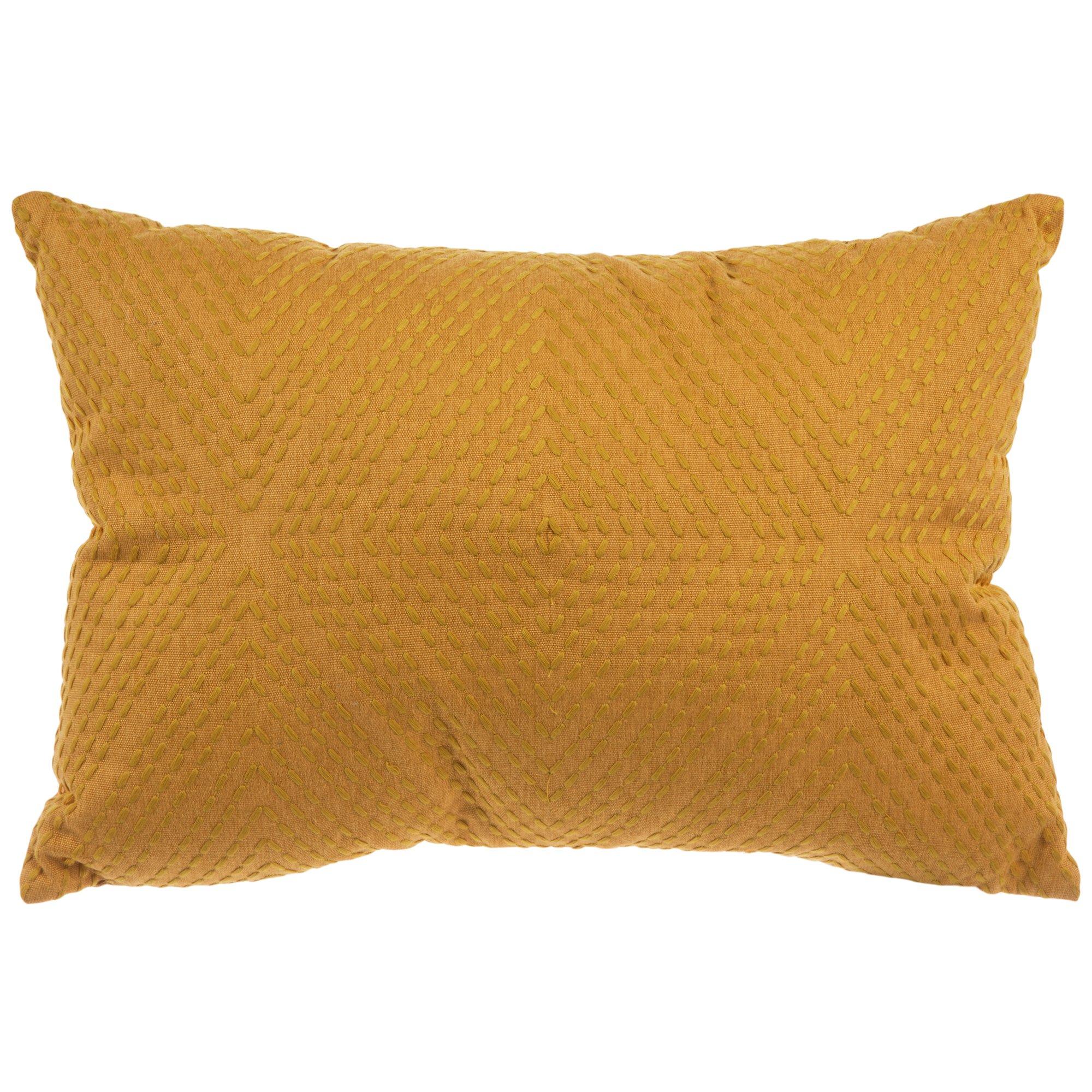 Yellow Embroidered Pillow Hobby Lobby 2268753
