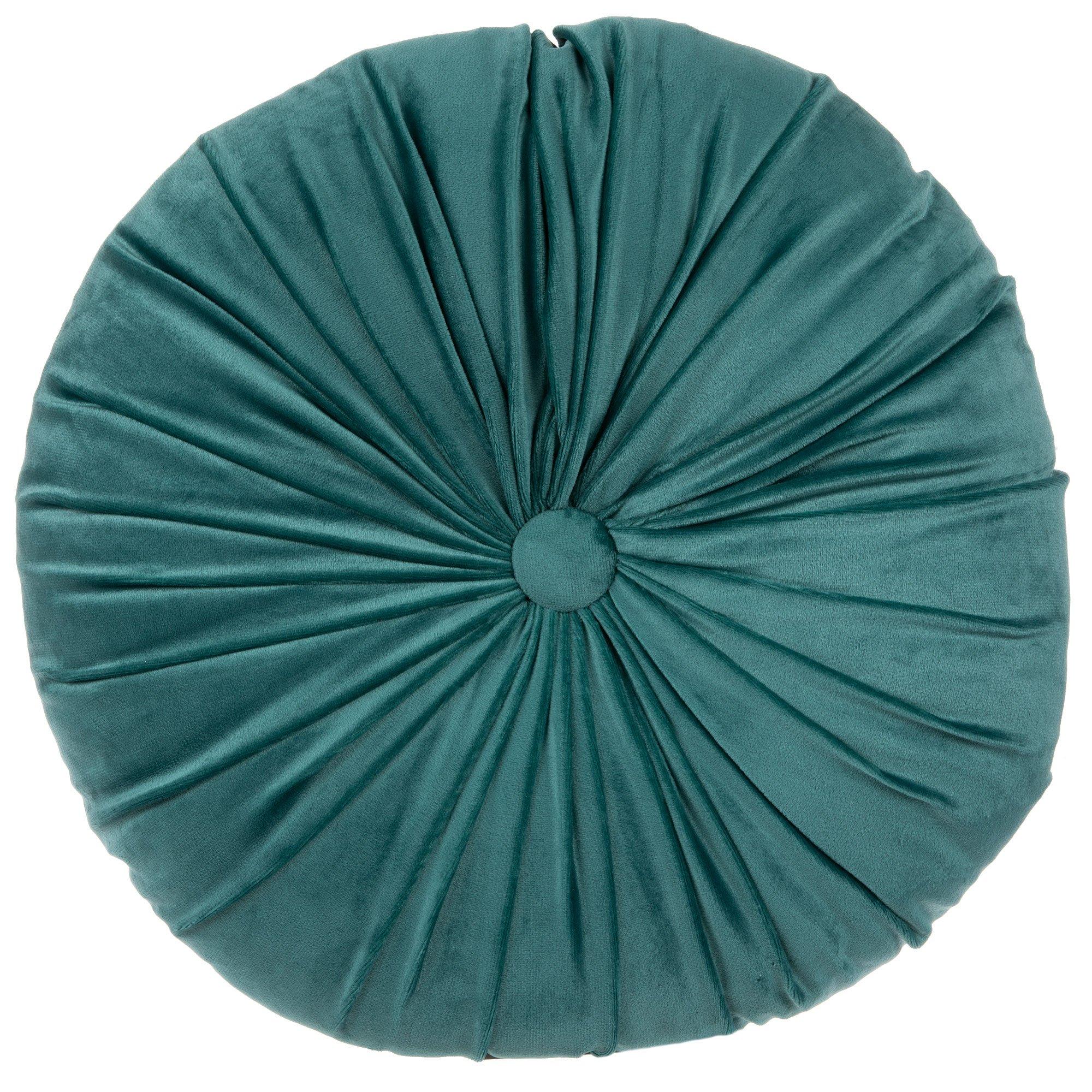 Round Pleated Velvet Pillow Hobby Lobby 2269066