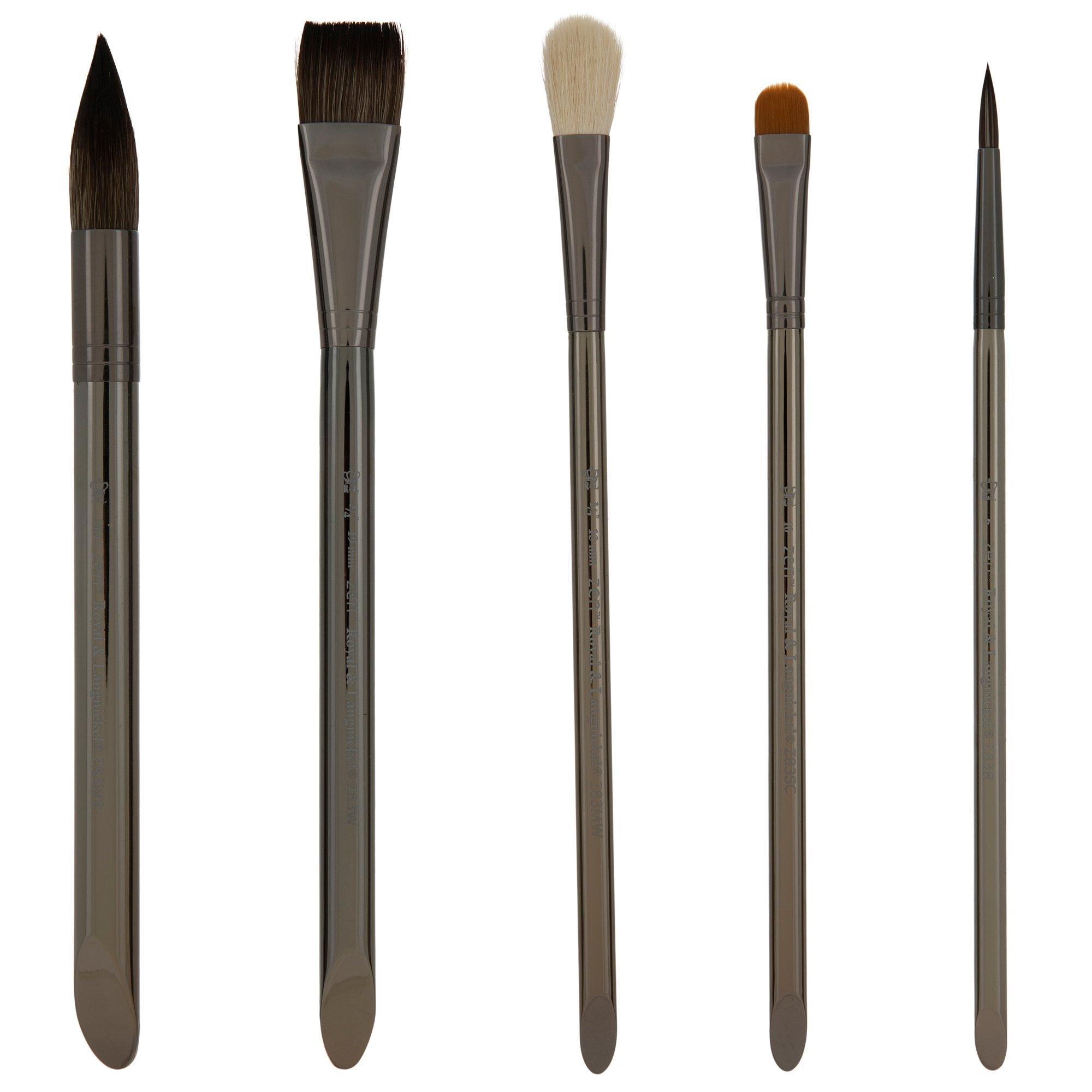 Zen Premium Watercolor Brushes 5 Piece Set Hobby Lobby 2269215