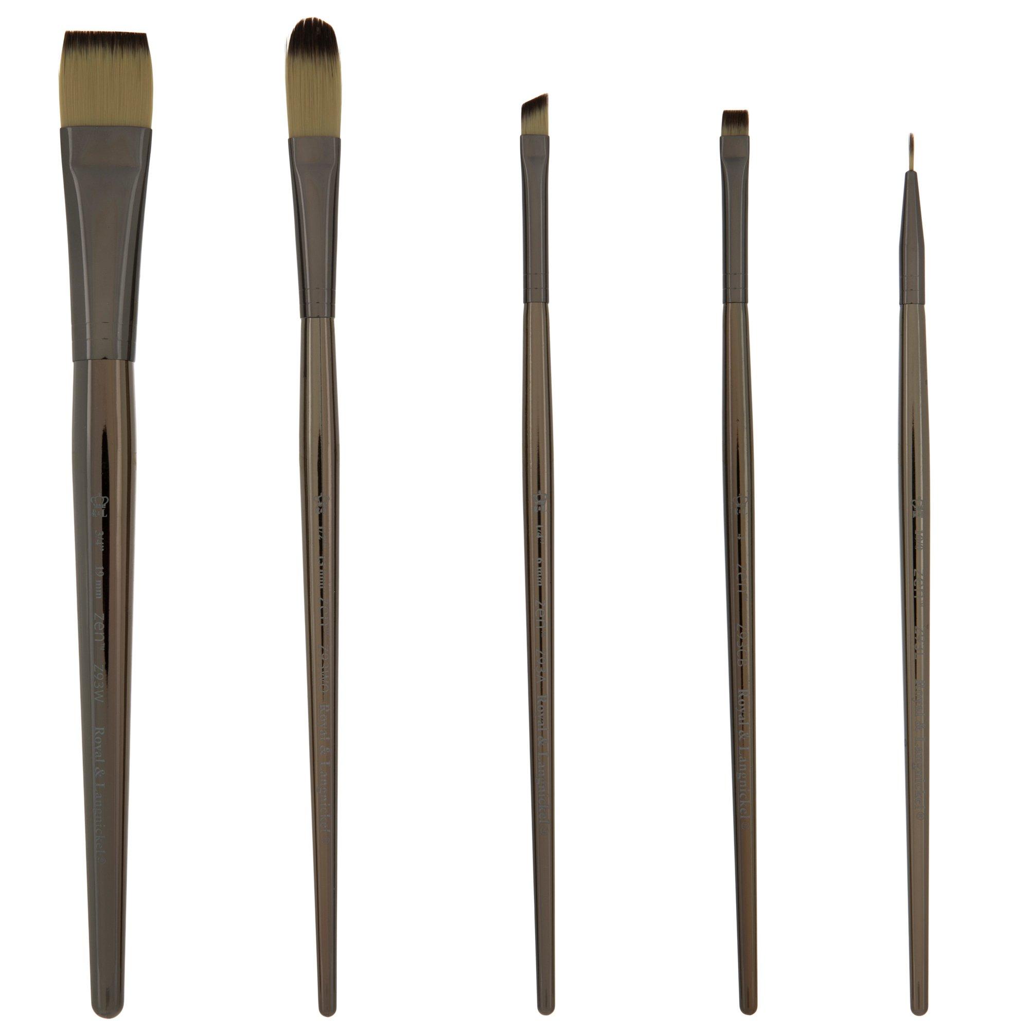 Zen Premium Acrylic Brushes 5 Piece Set Hobby Lobby 2269231