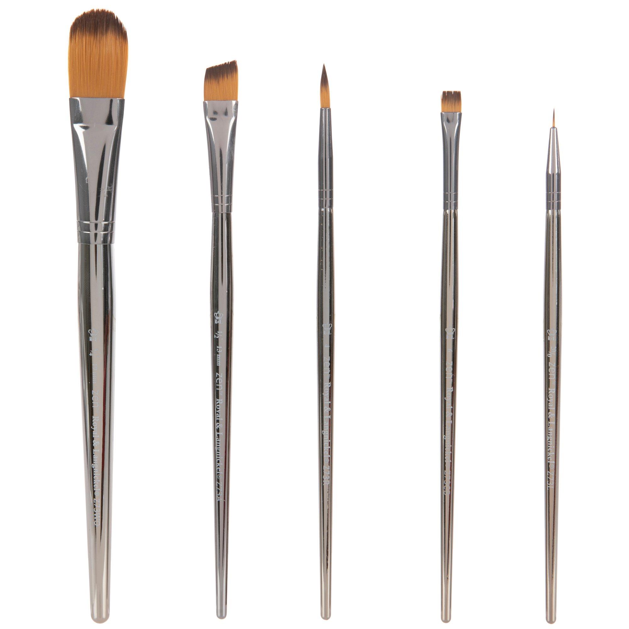 Zen Paint Brushes 5 Piece Set Hobby Lobby 2269264