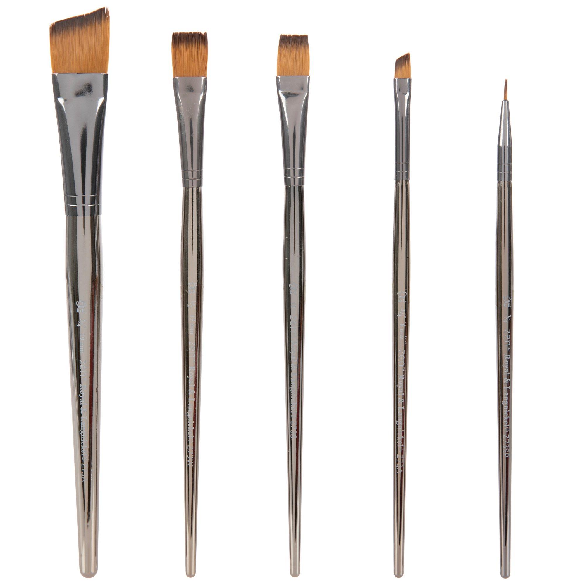 Zen Paint Brushes 5 Piece Set Hobby Lobby 2269272