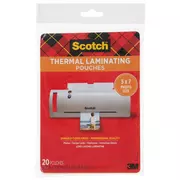 Scotch Thermal Laminating Pouches - 5" x 7"