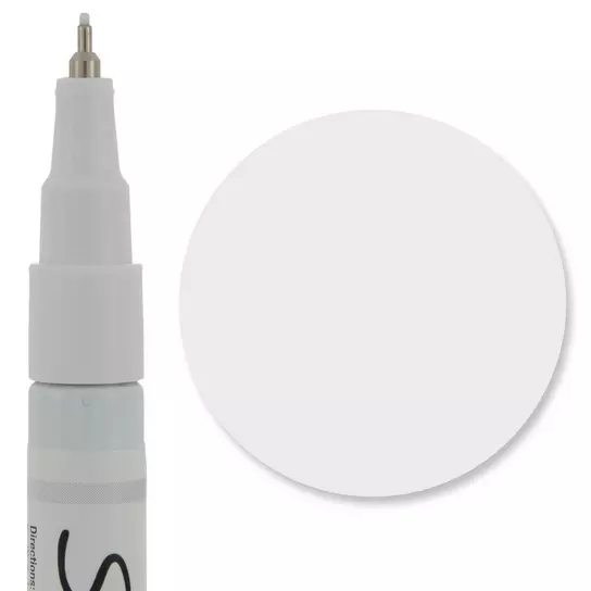 Sharpie - Paint Pen Marker: White, Oil-Based, Extra Fine Point - 56318926 -  MSC Industrial Supply
