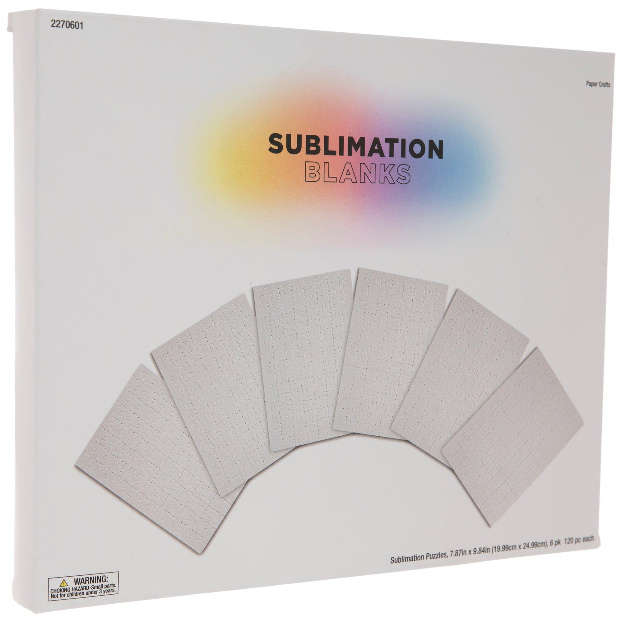 120 Piece Sublimation Puzzle Blanks | Wholesale sublimation puzzles