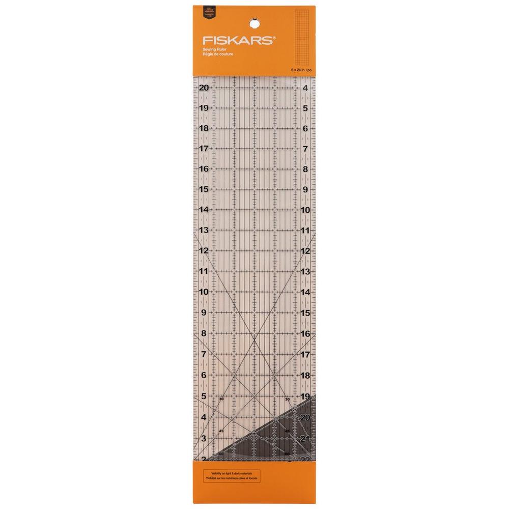 Fiskars Sewing Ruler - 6 x 24