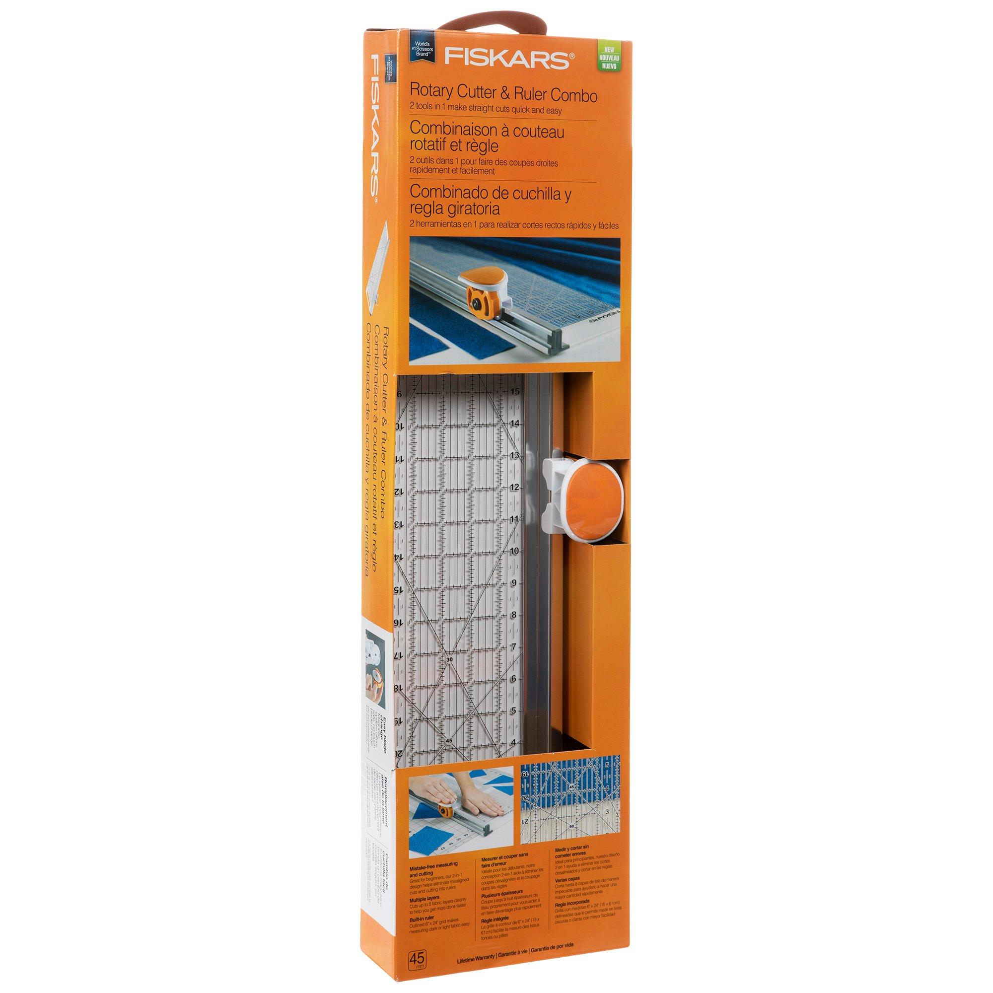 Fiskars Rotary Cutter Ruler Combo – ECGZCE