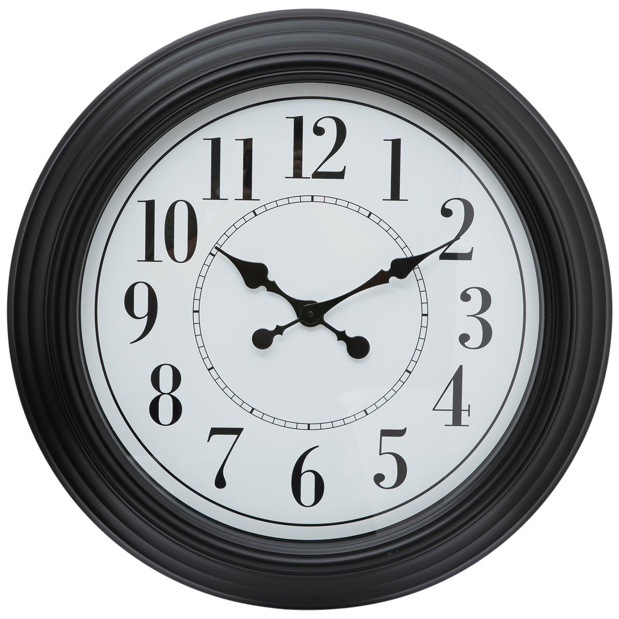 Black & White Modern Wall Clock Hobby Lobby 2270718