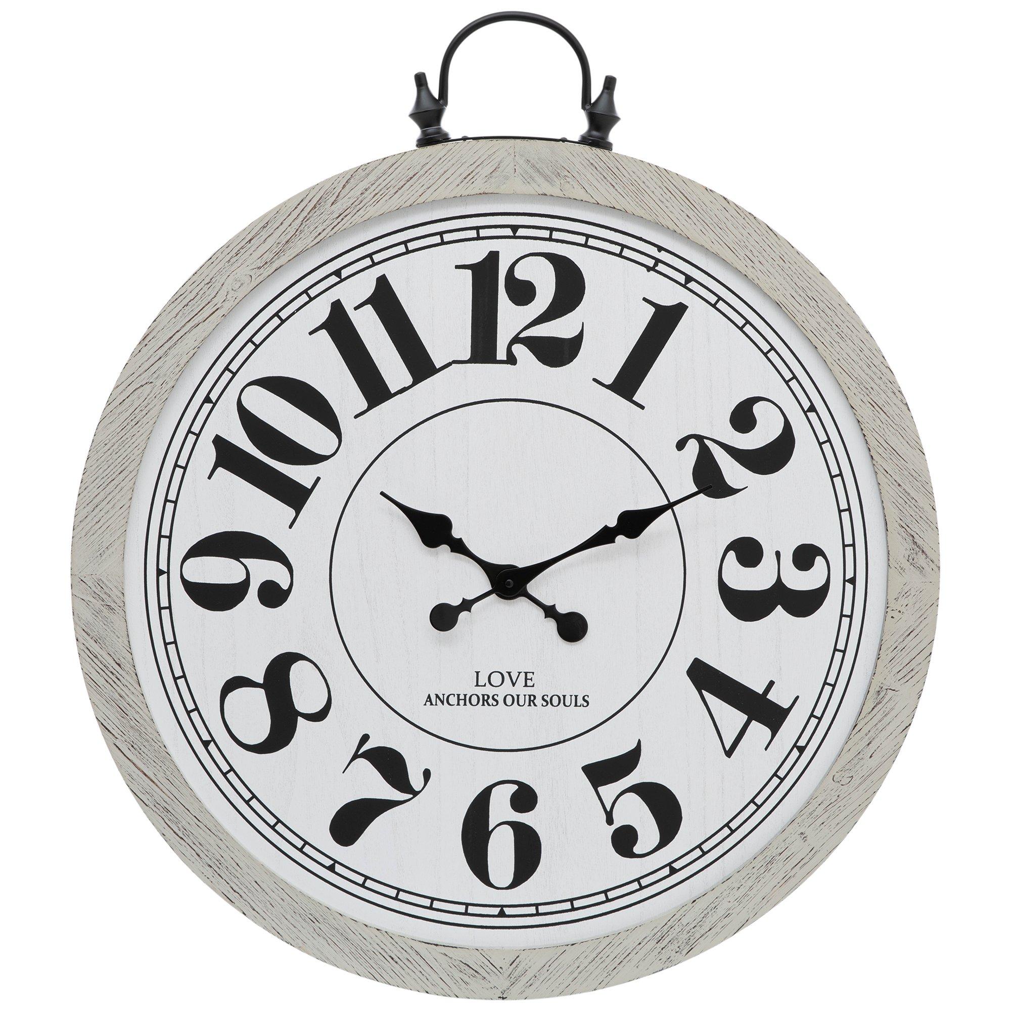 Round Wall Clock With Handle Hobby Lobby 2270734