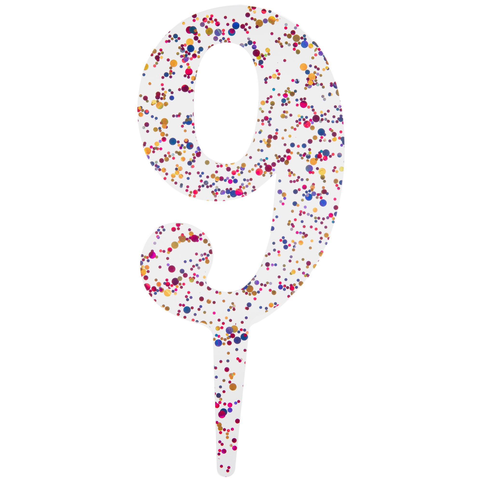 Glitter Number Cake Topper Hobby Lobby 2270957