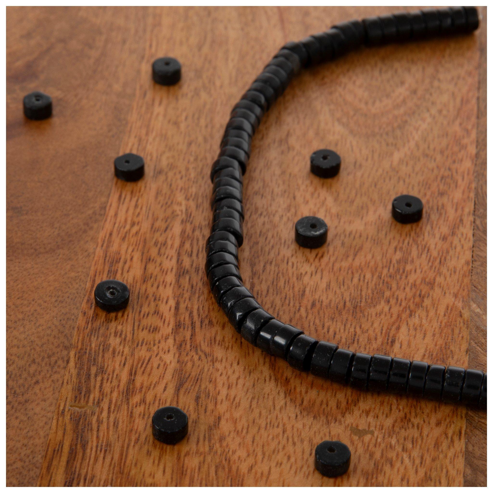 Black Onyx Heishi Bead Strand Hobby Lobby 2271971